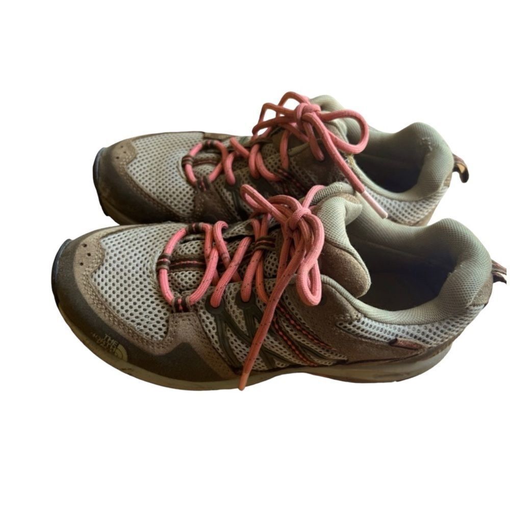 The North Face Storm Fastpack WP Brown Pink Athletic Shoes Sneakers sz 6.5
